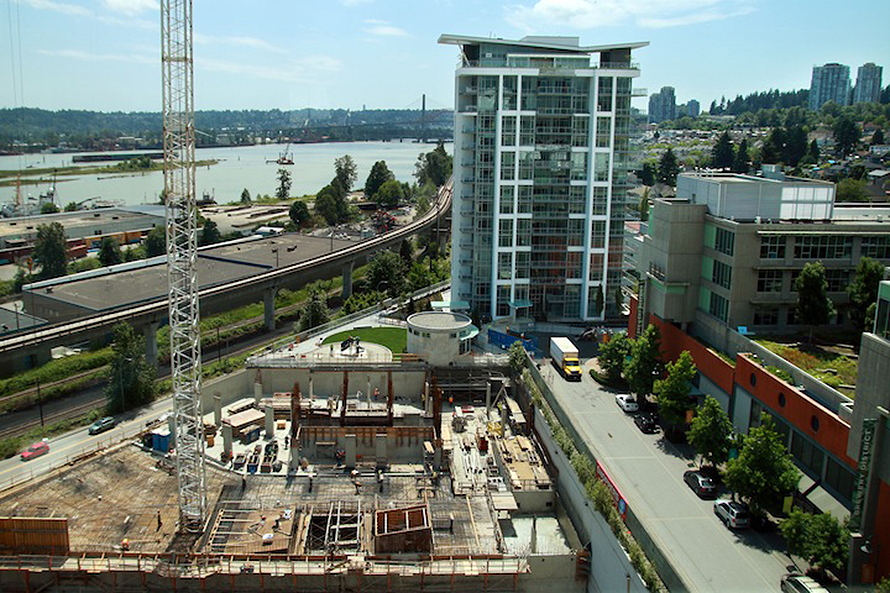 Brewery District in New Westminster