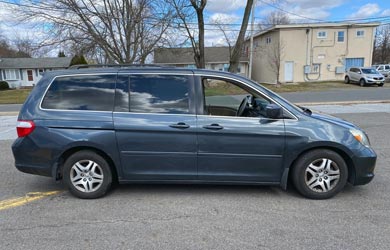 used and damaged van removal