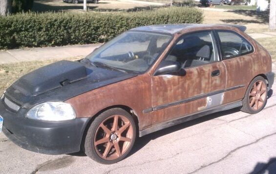 Rusty cars for more cash